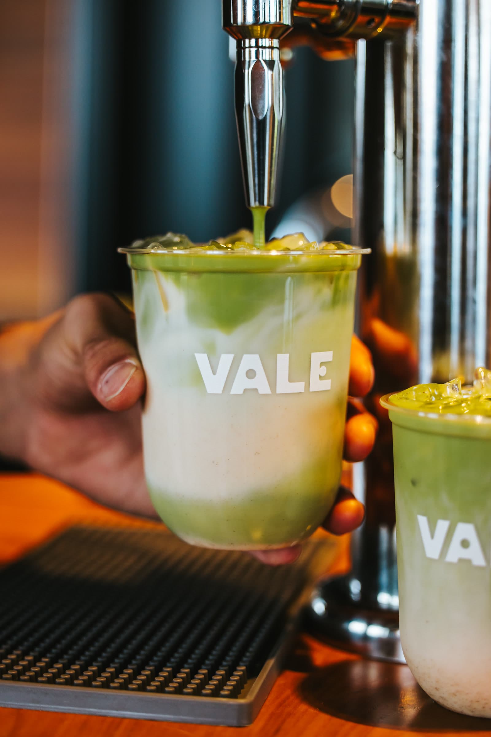 Vale Matcha Bar nitro tap